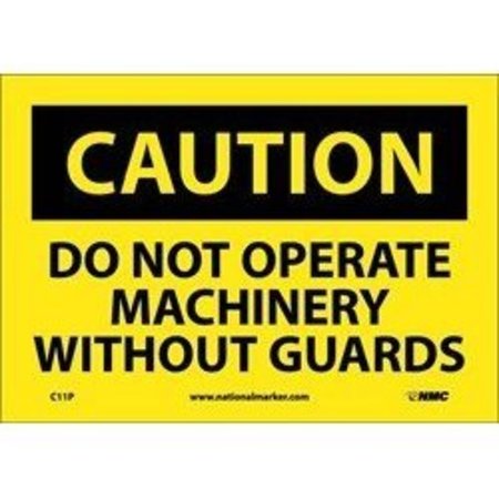 NMC CAUTION, DO NOT OPERATE MACHINERY, C11P C11P